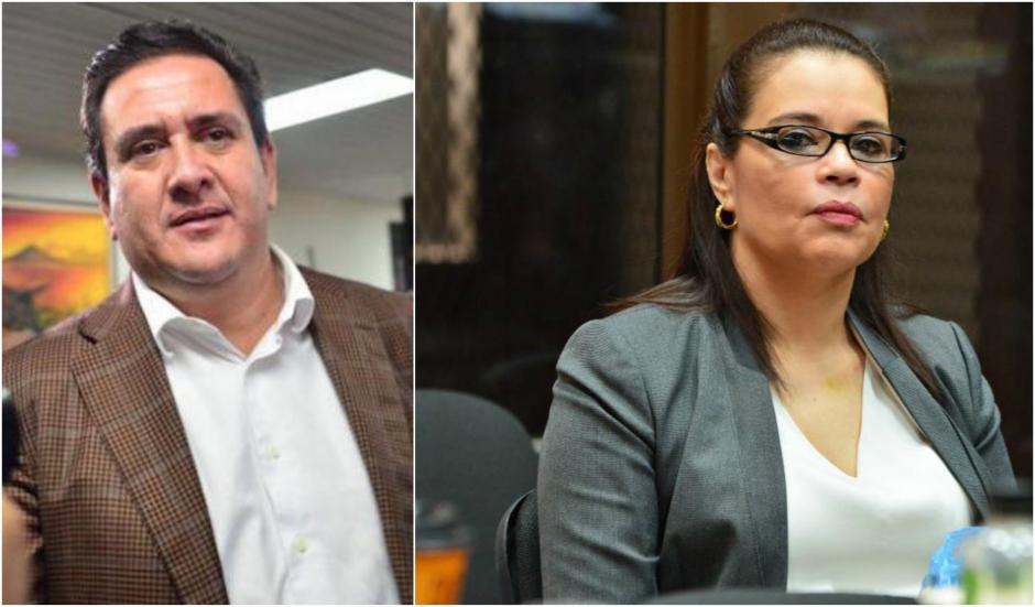 Gustavo Alejos y Roxana Baldetti, regresaron a prisión preventiva. (Fotos: Archivo/Soy502)&nbsp;