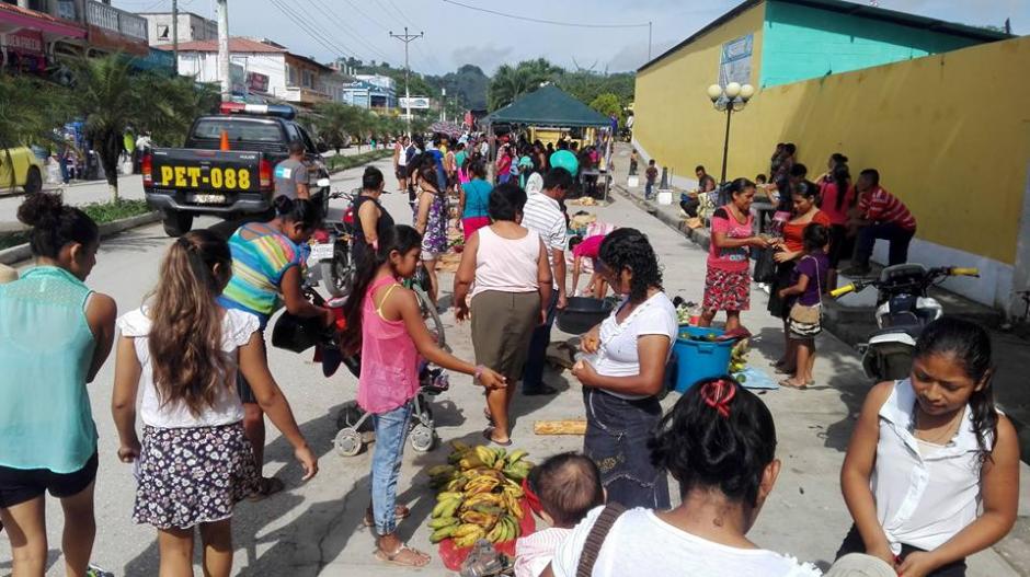La agencia de noticias AFP dio a conocer el brote de tifoidea en Dolores, Petén. (Foto: Facebook Municipalidad Dolores Petén).&nbsp;