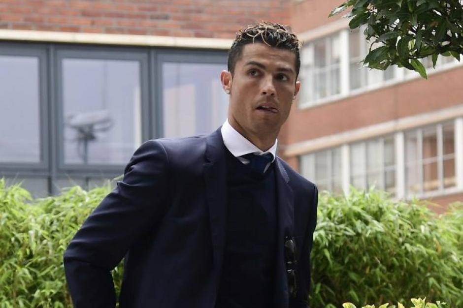 Cristiano Ronaldo habría encarado a la jueza. (Foto: AFP)&nbsp;