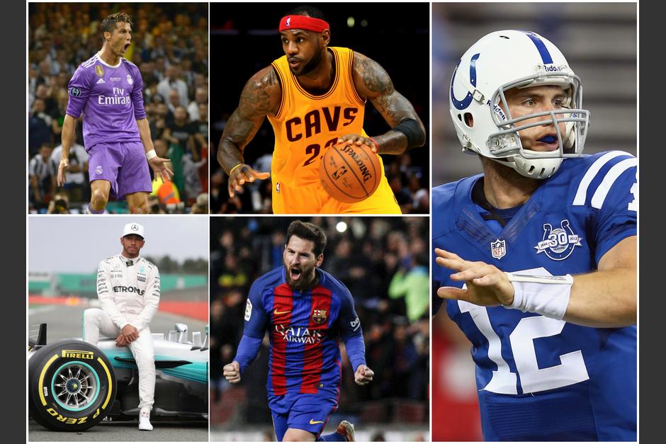 Estos son los 10 deportistas mejor pagados del mundo