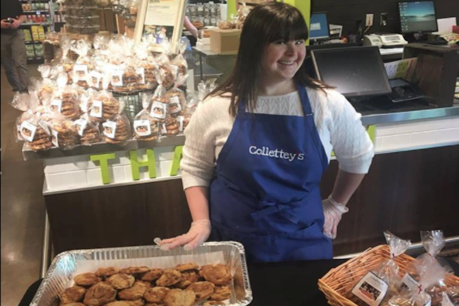 Collette logró establecer su propia panadería luego de haber sido rechazada en múltiples entrevistas de trabajo. (Foto: Facebook/Collettey's Cookies)