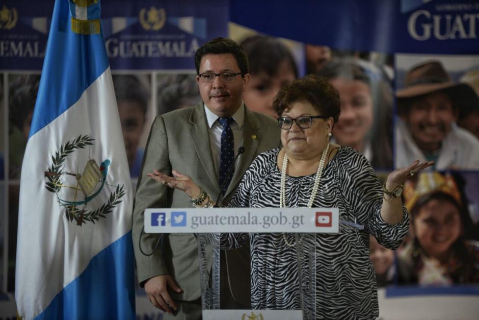 La viceministra de Relaciones Exteriores, Ana María Diéguez, ofreció declaraciones. (Foto: Wilder López/Soy502)