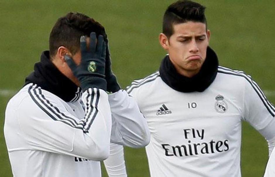 CR7 trolea a James Rodríguez por el nuevo loook del colombiano. (Foto: Twitter)