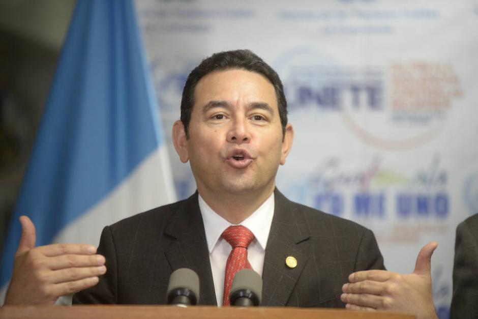 El presidente Jimmy Morales es el mejor pagado de Latinoamérica. (Foto:Wilder López/Soy502)