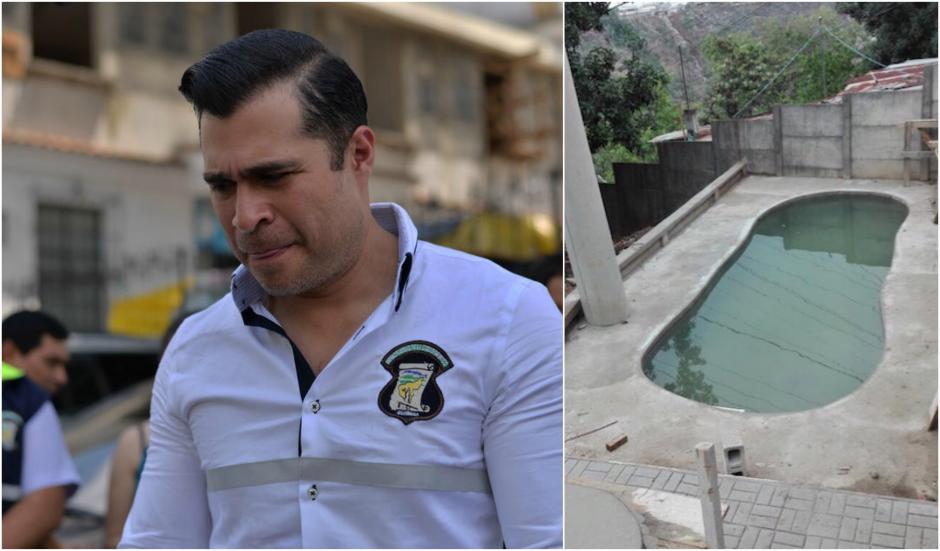 Neto Bran anunció la construcción de un parque municipal con piscina en la colonia El Milagro.