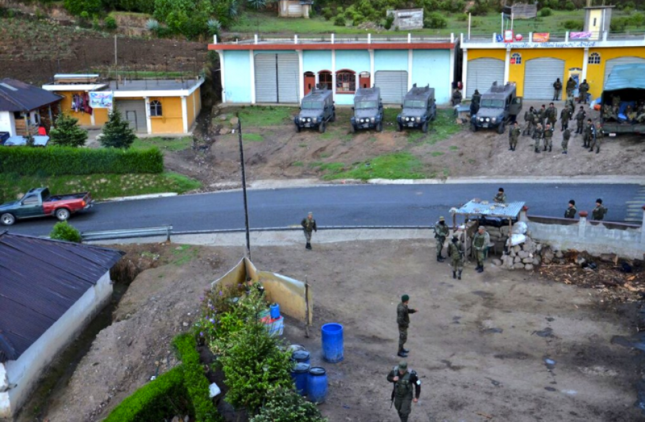 El Ejército ha desplegado mil 500 elementos. (Foto: Ejército Guatemala)&nbsp;