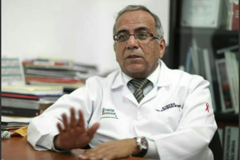 El doctor Mejía es el primer donante de córneas en el país. (Foto: Hospital Roosevelt)