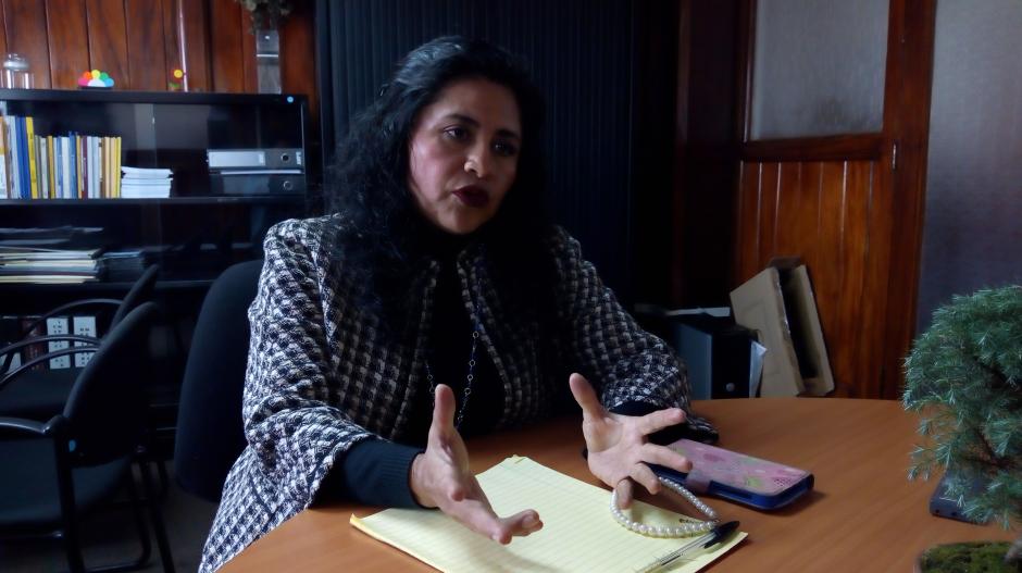 Fidencia Orozco labora en el Instituto de la Defensa Pública desde 2001. (Foto: Soy502)