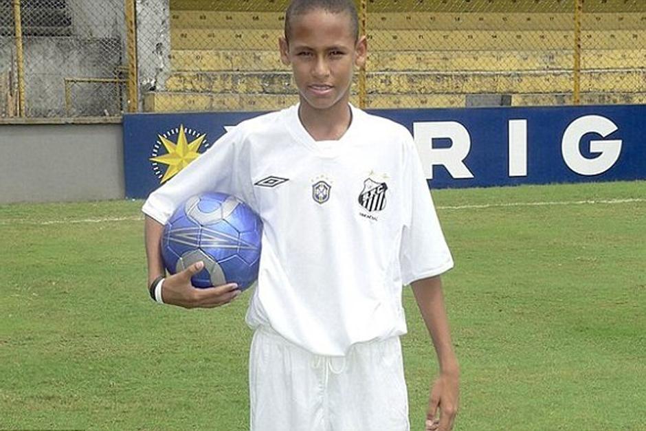 Neymar hacía magia desde que era niño. (Foto: Agencias)