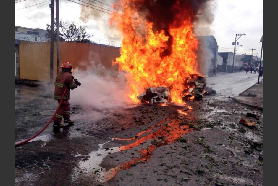 Uno de los tripulantes de la avioneta accidentada este lunes ya había sobrevivido a otro percance ocurrido en noviembre de 2015 en la zona 13. (Foto: Archivo/Soy502)