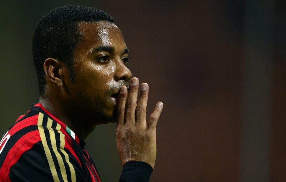 Robson de Souza, conocido como Robinho, es un delantero brasileño de 33 años. (Foto: AFP)