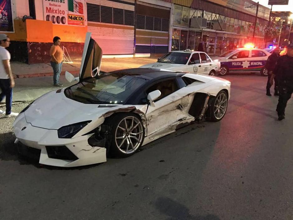 Video: Imprudencia de taxista provoca choque con Lamborghini