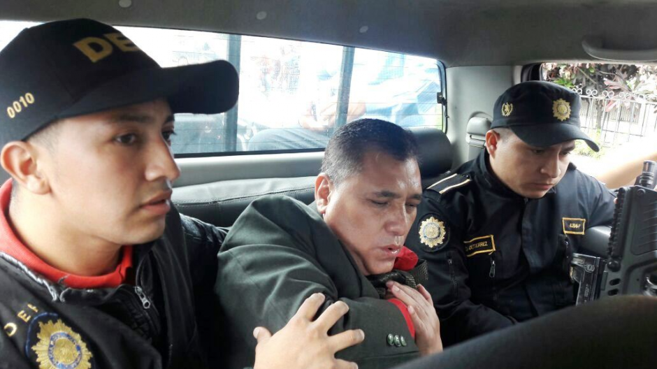 Un juez fue detenido en Salamá por la Policía Nacional Civil. (Foto: PNC)&nbsp;