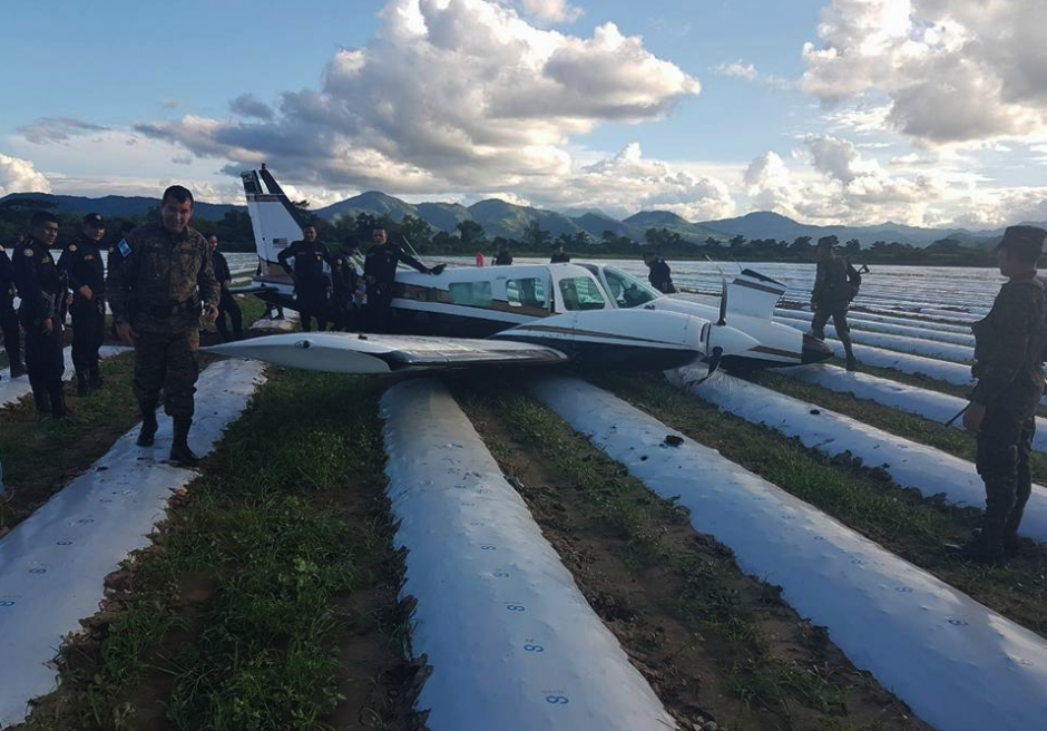 Una avioneta se accidentó en Jutiapa. (Foto: Noticias Jutiapa)&nbsp;
