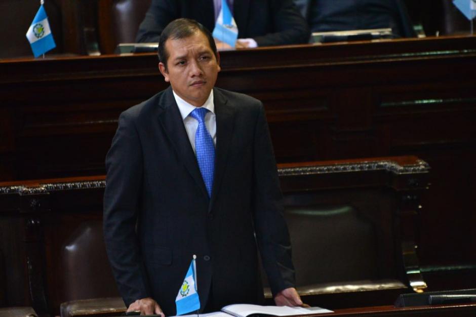 El ministro encontró oposición en el mismo bloque oficialista. (Foto: Jesús Alfonso/Soy502)