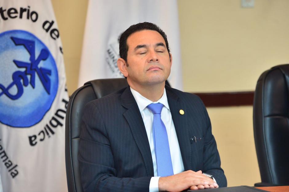 El proceso de antejuicio en su contra ha precipitado una crisis sobre el presidente Morales. (Foto: Soy502/Wilder López)