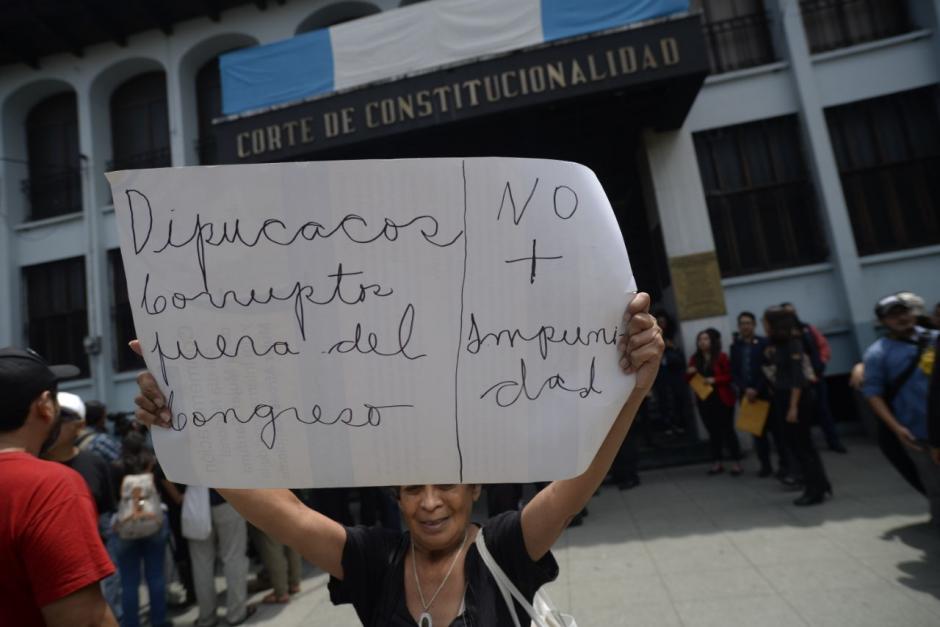 El pleno de la CC solicitó al Legislativo un informe de las reformas aprobadas el 13 de septiembre de 2017. (Foto: Wilder López/Soy502)
