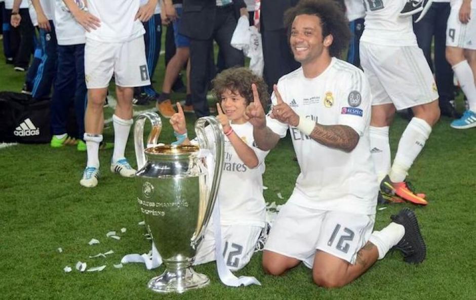 Hijo de Marcelo con gran debut en el Real Madrid. (Foto: Twitter)