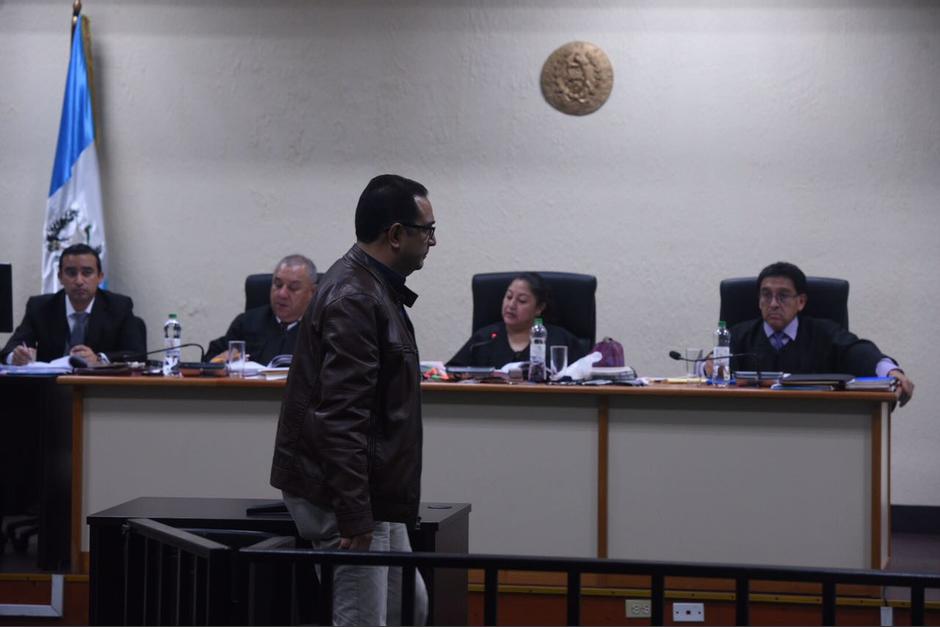 El hermano del Presidente se abstuvo de declarar durante la audiencia por el caso Botín Registro de la Propiedad. (Foto: Jesús Alfonso/Soy502)