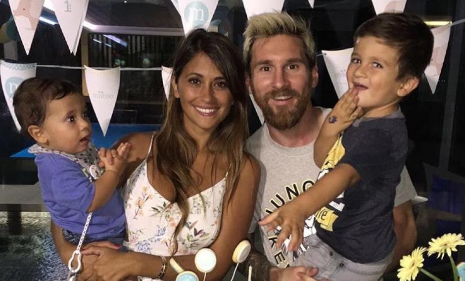 Lionel Messi presentó a su familia en domingo de Pascua. (Foto: Instagram)