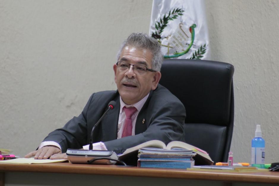 El juez Miguel Ángel Gálvez fue designado para conocer el caso La Línea luego de que fuera separada del caso la jueza Martha Sierra de Stalling. (Foto: Alejandro Balán/Soy502)