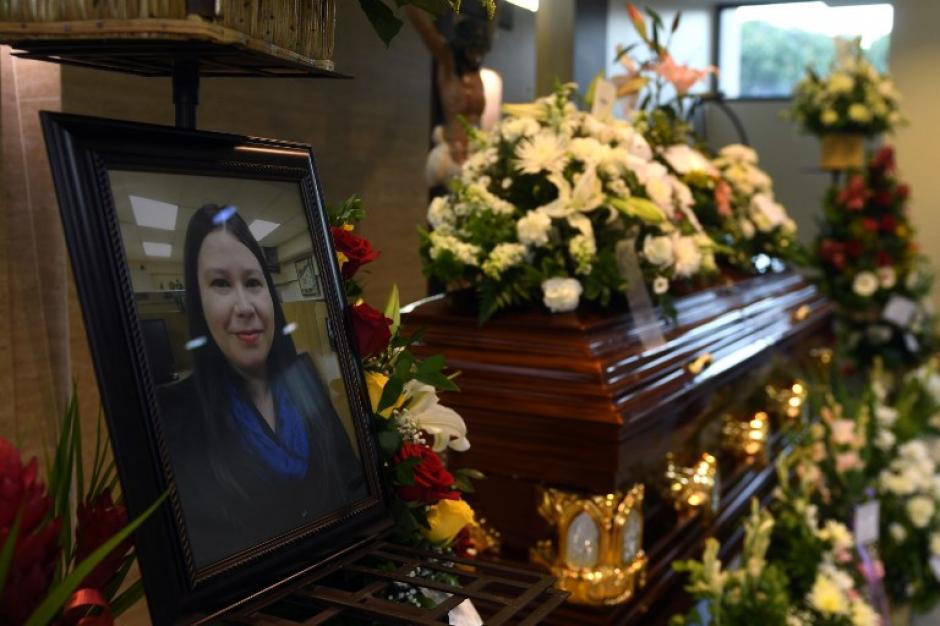 La periodista salvadoreña Karla Turcios habría sido asesinada por su propio esposo, según detalló la investigación de las autoridades. (Foto: AFP)