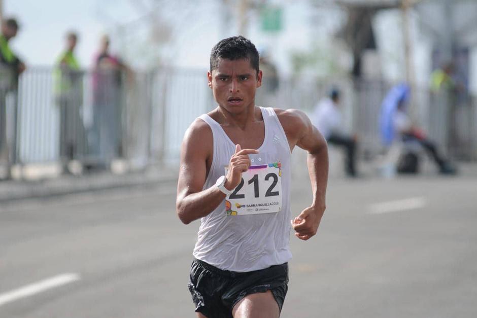 El guatemalteco Erick Barrondo concluyó en tercer lugar su participación en los 20 km de marcha. (Foto: Nuestro Diario)