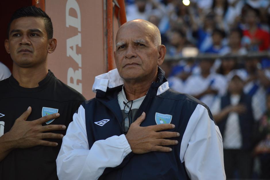 Walter Enrique Claverí suma diez partidos al frente de la Selección Nacional de Guatemala. (Foto: Rudy Martínez/Soy502)