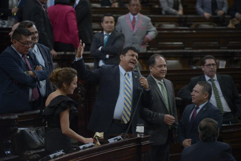 La polémica por una una iniciativa de ley detuvo la sesión del Congreso. (Foto:: Wilder López/Soy502)