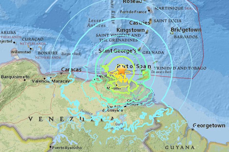 Terremoto en Venezuela un fuerte sismo de 7 grados sacudió ese país
