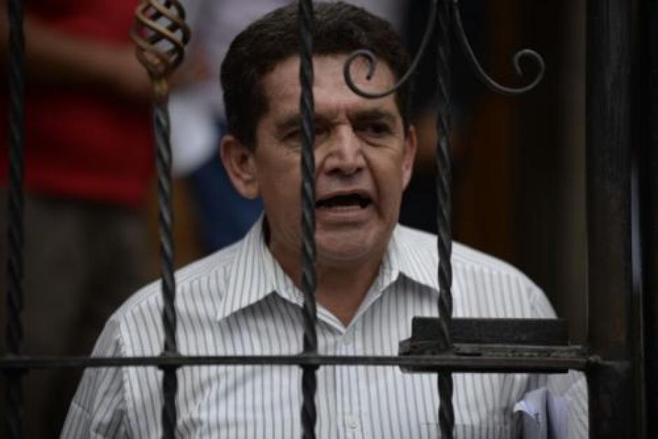 Joviel Acevedo, líder magisterial, casi fue linchado por una turba luego de atropellar a un ciclista. (Foto: Archivo/Soy502)