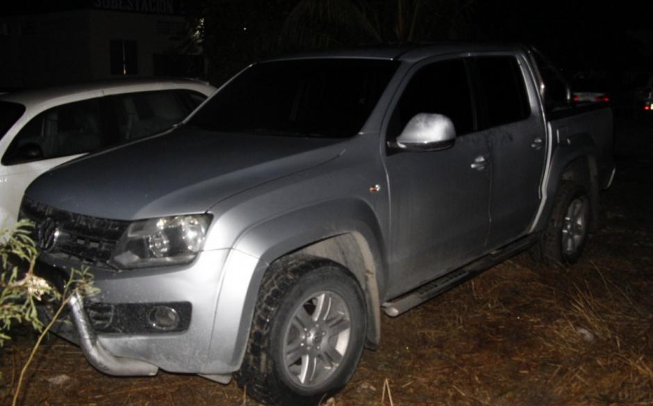 El carro fue robado en junio en un sector de la zona 12. (Foto: PNC)