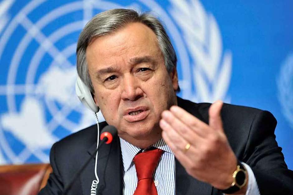 Antonio Guterres, Secretario General de la ONU, se refirió a la no renovación del mandato de la CICIG. (Foto: Prensa Latina)
