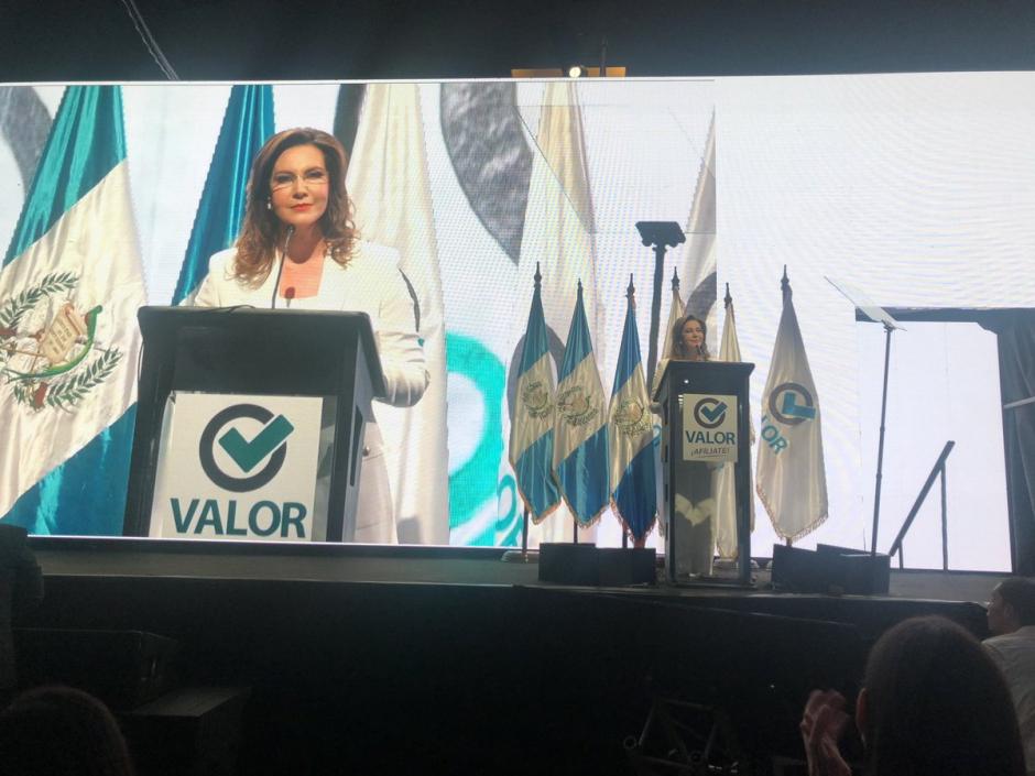 Este domingo se efectuó la asamblea del partido Valor. (Foto: captura pantalla Twitter)&nbsp;