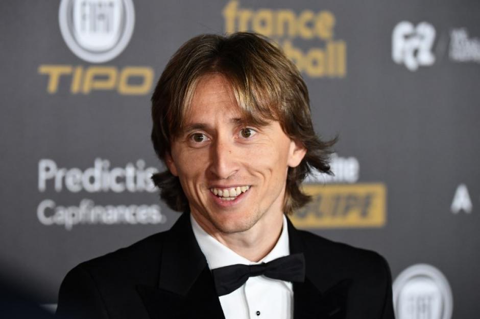 El galardón de este año fue otorgado a Luka Modric. (Foto: AFP)&nbsp;