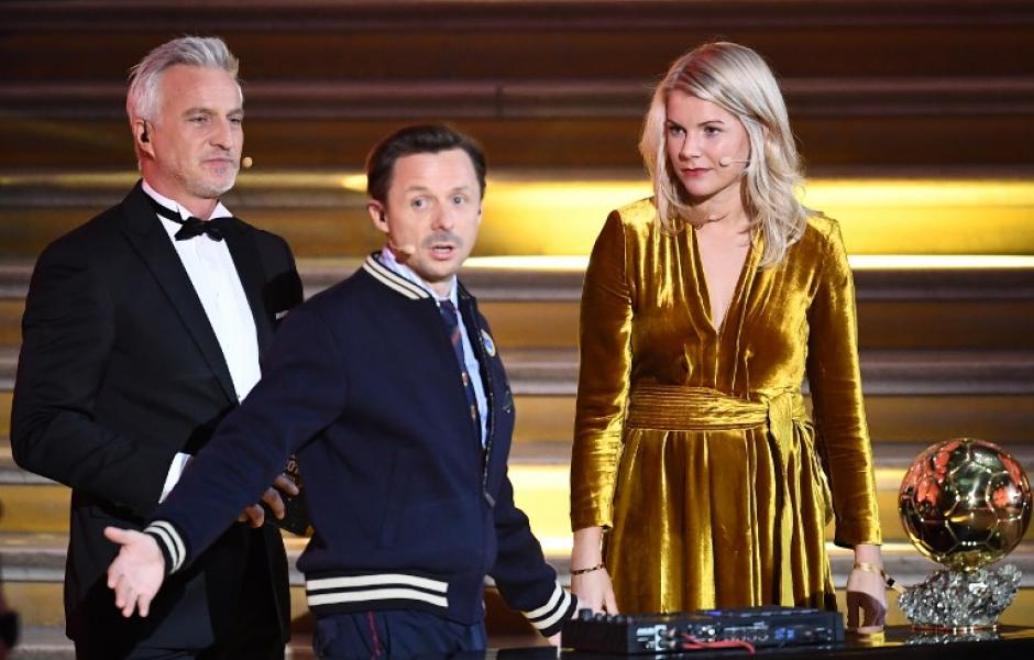 Ada Hegerberg de Noruega ganó el primer Balón de Oro para mujeres. (Foto: AFP)&nbsp;