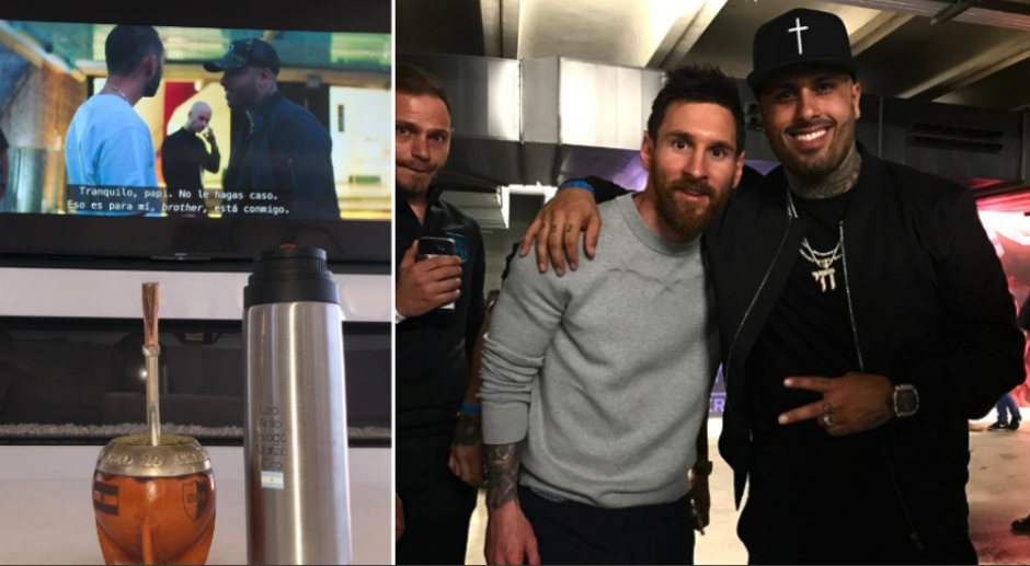 Lionel Messi es fanático de la serie autobiográfica de Nicky Jam. (Foto: Instagram)