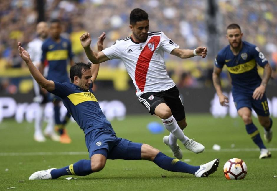 River Plate y Boca Juniors se enfrentará este domingo en el mítico estadio Santiago Bernabéu. (Foto: AFP)