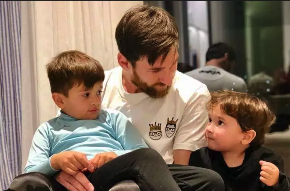 Lionel Messi y su hijos encienden las redes sociales. (Foto: Instagram)