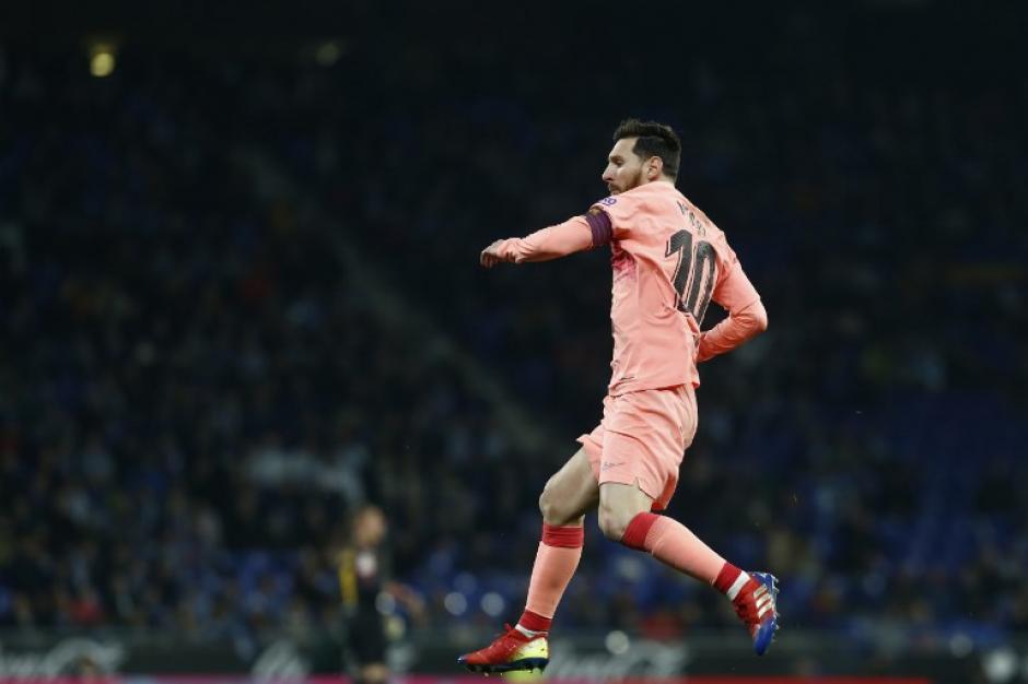 Messi ha marcado dos goles de tiro libre en el juego ante el Espanyol. (Foto: AFP)