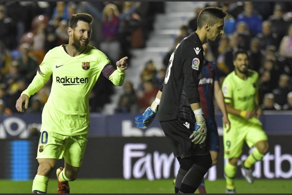 Lionel Messi tuvo una gran noche con el FC Barcelona. (Foto: AFP)