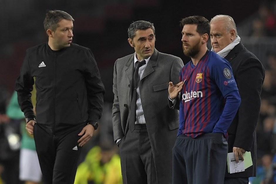 Ernesto Valverde habló de esta manera sobre el equipo al que se enfrentará en octavos de final de la Champions League. (Foto: AFP)