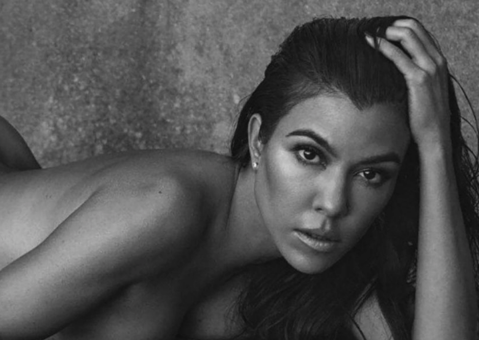 Kourtney Kardashian se desnudó para la revista GQ y sus fotos ardieron en las redes. (Foto: GQ)