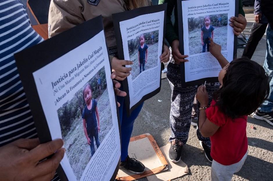 Jakelin Caal tuvo un funeral privado en Texas. En los próximos días será repatriado su cuerpo a Guatemala (Foto: Captura de pantalla)