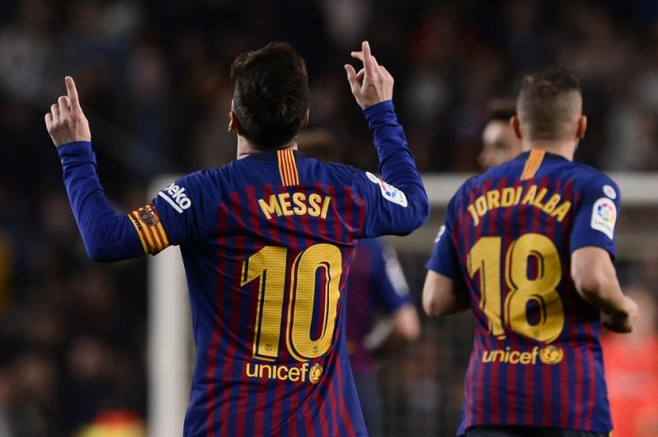 Lionel Messi logró su gol 400 en Liga frente al Celta y aportó para la victoria del Barcelona. (Foto: AFP)