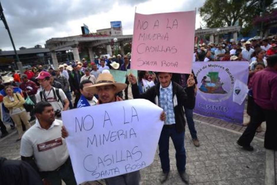 La explotación minera ha generado protestas en los lugares donde hay explotación. (Foto: Archivo/Soy502)