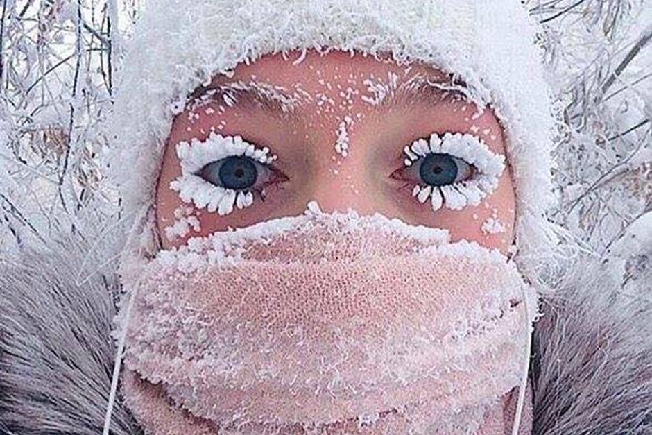 La ciudad más fría del mundo ubicada al norte de Siberia reportó las temperaturas más bajas en su historia: 62 grados bajo cero. (Foto: @anastasiagav / Instagram)