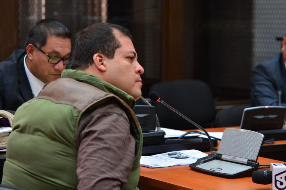 Julio Juárez escuchó los audios que lo incriminan. (Foto: Jesús Alfonso/Soy502)&nbsp;