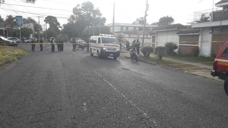 Una mujer perdió la vida por múltiples impactos de bala. (Foto: Amílcar Montejo/PMT)&nbsp;