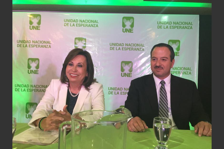 Mario Leal fue el compañero de fórmula de Sandra Torres durante las elecciones pasadas por el partido de la UNE. (Foto: archivo/Soy502)